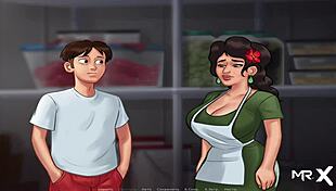 Big Mature Mexican Ass In Summertime Saga Episode 43.