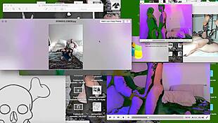 Watch me fuck this twink bareback on the desk webcam