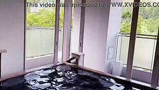 at akiu onsen, the hot asses are warmed by the steaming water, so inviting 😏