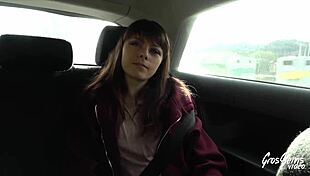 Marie explores her tiny 18+ friend with a strap-on in steamy play.