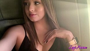 Young 18+ Couple's Naughty Airplane Kiss Almost Turns to Sex