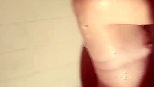 roxanne and xander have steamy shower time with wet shaved pussy