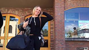 brooke wylde, that busty blonde, feels so wild riding mike hunt's cock passionately