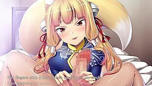 Detailed Sex Scenes With Fox Girl In Hentai Game Featuring Ejaculation And Play Part 2