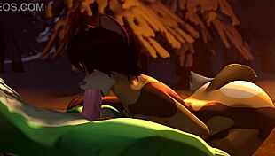 Furry anime hentai oral cum scene in 3d porn