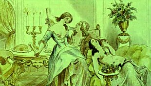 What A Vintage Erotic Illustration!