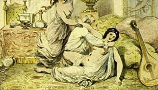 What A Vintage Erotic Illustration!