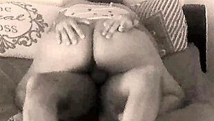 That routine fuck before bed with wife's big ass riding close up