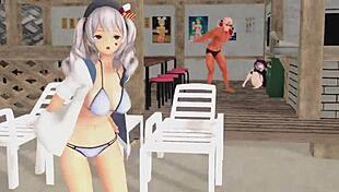 Love Me If You Can MMD R18 Prinz Eugen Kashima