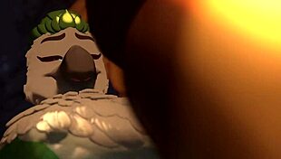 Furry anime hentai oral cum scene in 3d porn