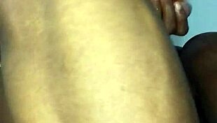 Ebony girl with stretch marks comes to charge her phone, but gets fucked hard.