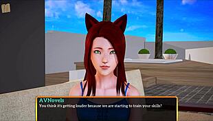 Oh, My New Family with Small Tits!