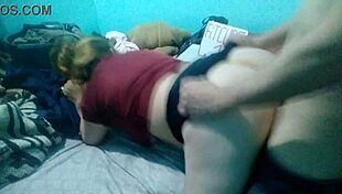 Latina Milf Gets Doggy Style Sex in Bed