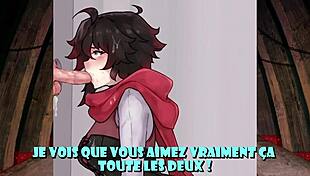 i-i mean, weiss dominates in rwby hentai