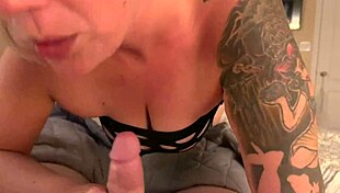 Wife Can't Get Enough Cum In Her Mouth!