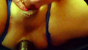 i's a horny shemale with big ass, usin' toys for anal assfuckin' and close up butthole winkin' orgasm