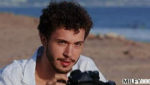 Milfy Photographer Deepthroats Sexy Blonde Sarah in Doggystyle and Cowgirl, Ending with Facial.