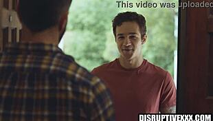 Adam Ramzi pounds Jayden Marcos bareback with intense anal