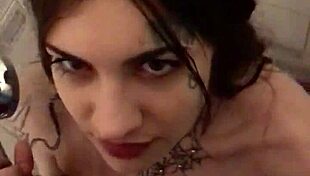 Bathing With Blowjob In Shower