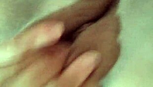 Horny teen cums wet on masturbator in bedroom!