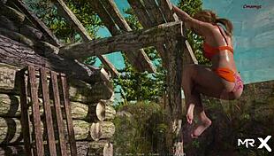 man exciting girl on vacation in dusklightmanor e1 34 😍