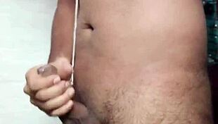 Indian Desi Gay Can't Resist Big Cock Solo Masturbation