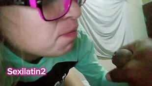 Young Latina Girl Giving Nice Oral to Her Stepfather, Leading to Intense Fucking and Orgasms