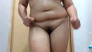 Dancing asian lady solo