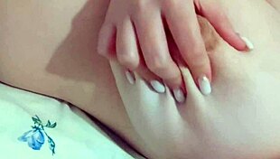 i love playing with my big tits every morning for the camera