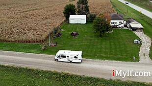 The ladies take care of the cop on family trip 😏