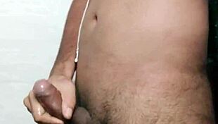 Indian Desi Gay Can't Resist Big Cock Solo Masturbation