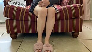 tranny solo with crossdressing vibes 😏