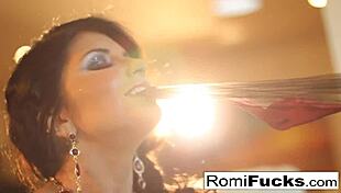 Smoking Beauty Romi Rain Masturbates Her Wet Pussy Intensely