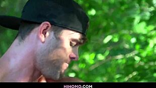 Interracial Gay Anal Sex Under The Trees - Ryan Rose & Pheonix Fellington