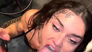 Snow Deville squirts and gets her ass railed in doggystyle