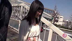 take off her coat and start shooting an erotic body