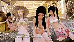 Exploring the harem hotel in this exciting game 389. 🎮