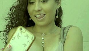 Spicy Latina Riding Fat Dick Hardcore!