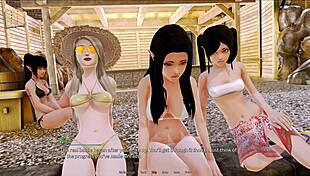 Exploring the harem hotel in this exciting game 389. 🎮