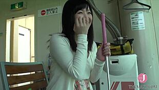 take off her coat and start shooting an erotic body