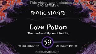love potion erotic audio for women, orgasm and masturbation in pov reality