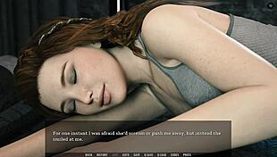 hot night sex with step sis in game