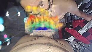 colombian gay solo eats balls, focuses on ass pleasure