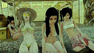 Exploring the harem hotel in this exciting game 389. 🎮