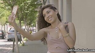 Spicy Latina Riding Fat Dick Hardcore!