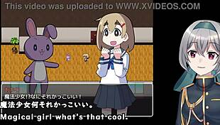 Magic girl akari in crossdressing hentai adventure 😏