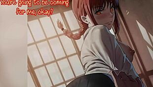 Makina’s femdom game of cat and mouse with chains and teeth.
