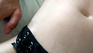 golden tigre teasing with belt for wet strapon fun 😜