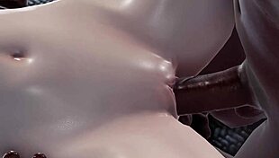 interracial group workout leads to double penetration and cum