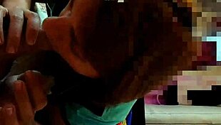 at the party, i'm so excited givin' this big cock a blowjob, it's monster size